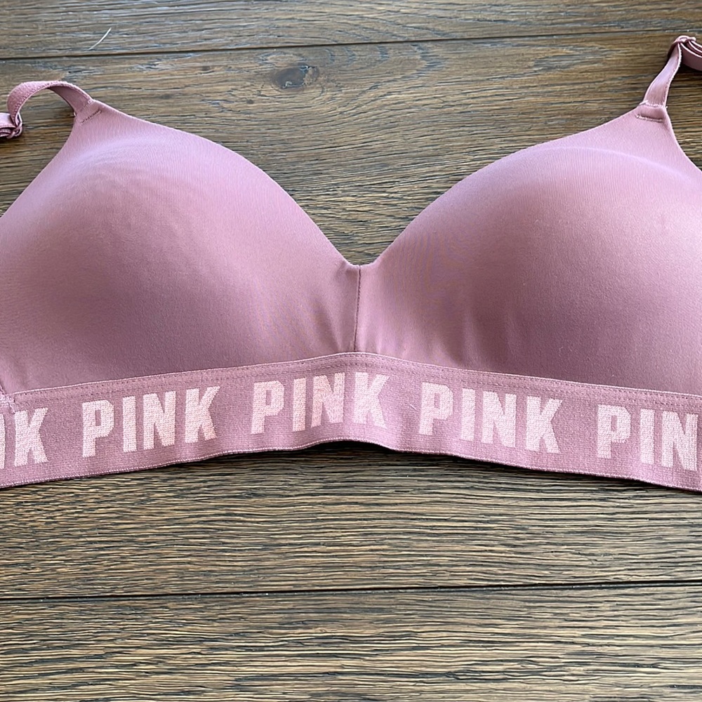 mauve pink bra
